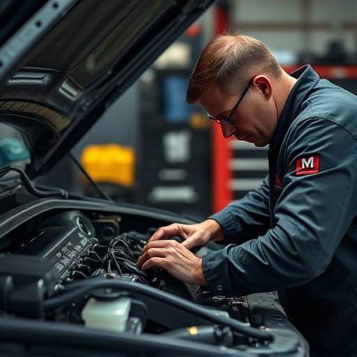 Engine repair service at AutoFix Garage