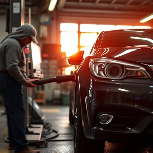 Oil change service