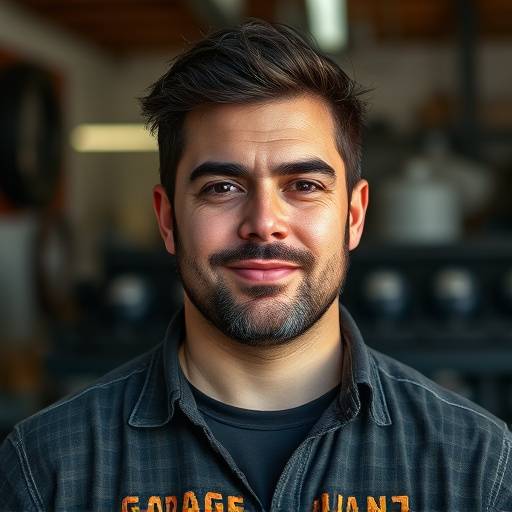 Portrait of Ricardo Alvarez, Founder of AutoFix Garage